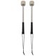 thumbnail image 1 of Pack Of 2 Bass Drum Mallet Felt Head Percussion Mallets Timpani Sticks With Stainless Steel Handle, 1 of 5