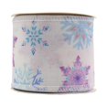 thumbnail image 1 of Visland Christmas Ribbons Colored Ribbon Holiday Ribbon Decorations Rustic Fabric Ribbons Crafters Holiday Ornaments 1Roll/5Yard, 1 of 3
