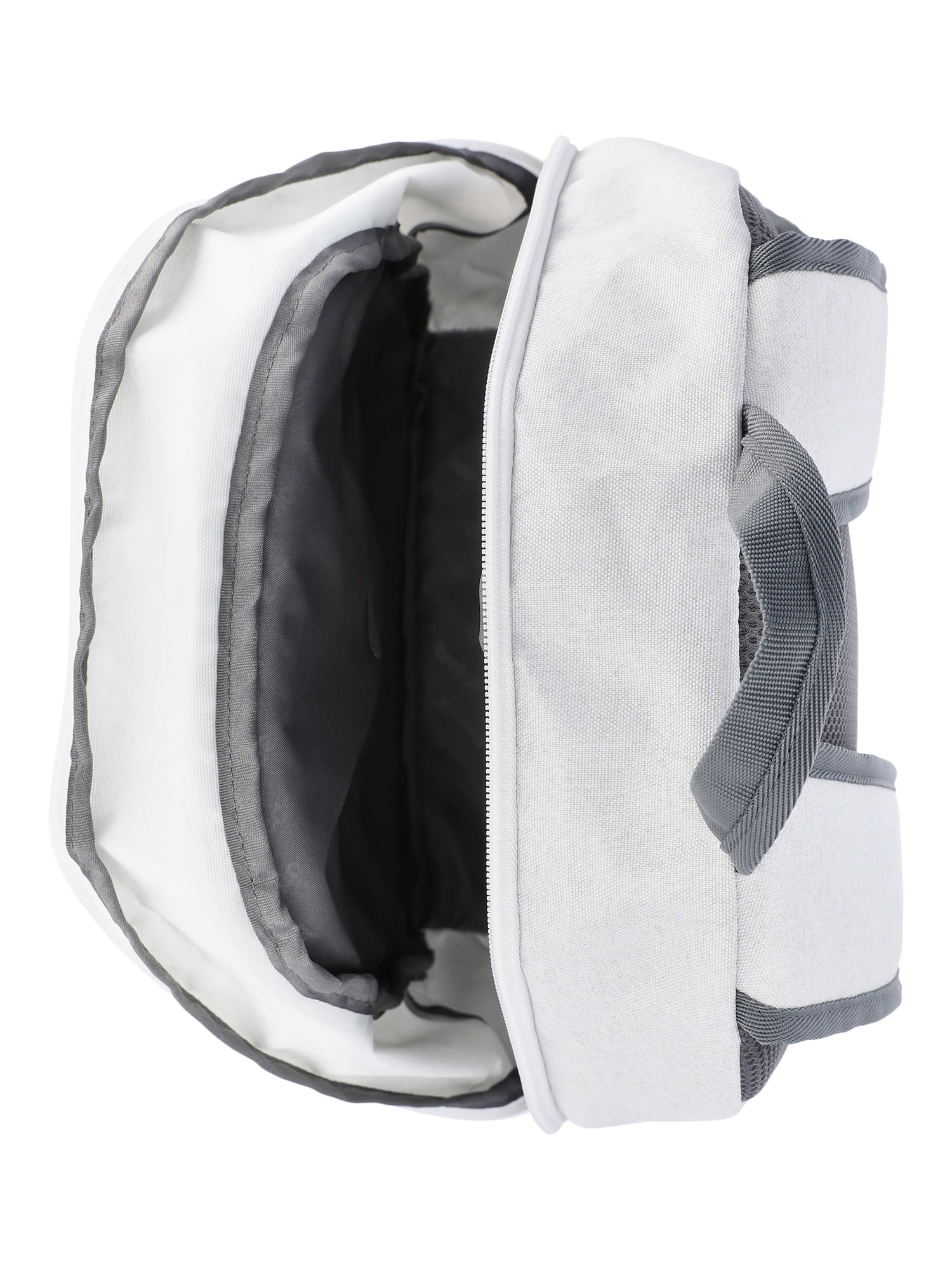 Reebok Unisex Adult Maisie 18" Laptop Backpack, White Heather Grey