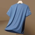 thumbnail image 7 of Cmfcve Quick Dry Mens Shirts Plus Size Short Sleeve Sun Protection Shirts Summer Beach Vacation Casual Athletic Shirts & Tops, 7 of 7