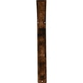 thumbnail image 3 of Ekena Millwork 2"W x 12"D x 15"H Damon Wrought Iron Bracket, (Triple center brace), Antiqued Bronze, 3 of 10