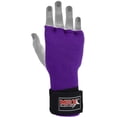 thumbnail image 3 of MRX Gel Padded Inner Gloves With Long Wrist Wrap For Wrist Support Multi Colors (Purple, Small), 3 of 5