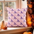 thumbnail image 2 of Halloween Pillow Covers 18x18 Fall Thanksgiving Pumpkin Throw Pillow Cases, Flocked Decorative Couch Pillow Covers for Sofa Living Room, Soft Corduroy Fall Decor by OVFUIZ, 2 of 7
