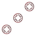 thumbnail image 2 of Ruiboury 1/2/3/5 Anneaux de Chaîne Ronds Pièces Vélo 104BCD Roue Dentée Rouge 52T 3 Pcs, 2 of 6