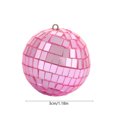 thumbnail image 3 of Bola de Navidad Ornamentos Espejo de Vidrio Bola Reflectante Bola de Navidad Bar Fotografía Apoyos Bola de Boda Accesorios de Decoración de Pastel, 3 of 6