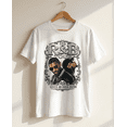 thumbnail image 3 of Usher & Chris Brown The R&B Tour Diamond Vintage Bootleg Rap Graphic T-Shirt, 3 of 4