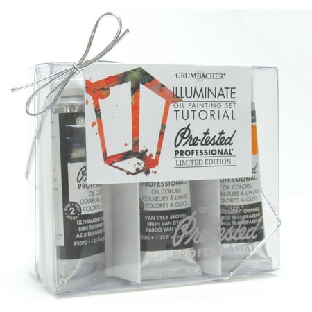 Grumbacher Pre-Tested Oil Limited Edition Tutorial Set,