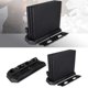 thumbnail image 5 of Cargador de soporte vertical para Ps4 Slim Pro Dual Controller Estación de carga con ventilador de refrigeración Feliz Sencillez, 5 of 5