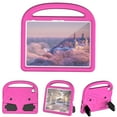 thumbnail image 1 of Nalacover Portable Heavy Duty Case for iPad 10th Generation 10.9" 2022, EVA Shockproof Armor Military Grade Lens Protection Case with Kids Friendly Handle Foldable Stand Bracket Case, Pink, 1 of 10