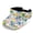 Colorful Palm Tree Print, variant on Burgundy Tropical Leaf Print Outdoor Sun Visor Cap for Men, Polyester Fabric Adjustable Lightweight Golf Visor Hat for Jogging Travel Tennis