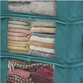 thumbnail image 2 of FONWILYO Quilt Storage Bags 1Set Nonwoven 49x36x21in Blue for Clothes and Quilt Storage Home Organization, 2 of 8