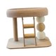 thumbnail image 4 of para Gatos, Bonito Protector de Muebles Tipo Torre para Gatitos, Casa para Gatos de 2 Niveles, Casa de Juego Trepadora para Gatitos de Interior, 4 of 9