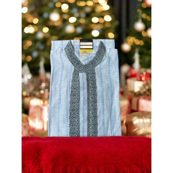 Traditional Men's Cotton Kurta, Cultural Wear for Men,203