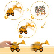 MYDOVA Tractor Sand Play Set Toy Sensory Bin For Kids With Lid 3.3 Lbs