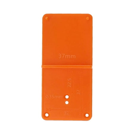 

Tiyuyo Woodworking Punch Hinge Drill Hole Opener Drill Bit Hole Tools (Orange)