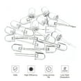 thumbnail image 5 of Diodos emisores de luz Uxcell de 10 mm, diodos LED, 5 colores, 100 paquetes, 5 of 5