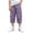 Purple, variant on Nilvkv Boys Cargo Pants, Boys Pants, Solid Color Cropped Joggers in Relaxed Fit with Side Pockets, cool choice for Outdoor Wear Beige 5-6 Years