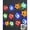 Color-Star, variant on Iridescent Decor 10Ft Star String Lights 20 LED USB/Battery Operated String Lights Indoor/Outdoor, Holographic Decor for Christmas Birthday Party Tent Outer Space