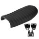 thumbnail image 2 of Asiento plano estilo Cafe Racer de cuero sintético para motocicleta, cojín para CG125 GN CG CB400SS, 2 of 9