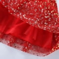 thumbnail image 6 of Odeerbi Toddler Girls Sequin Sparkly Tulle Dress Spring Fall Long Sleeve Cute Bow Dresses Kids Fashion Cute Solid Color Bowknot Print Mesh Dress Toddler Girls Clothes, 6 of 9