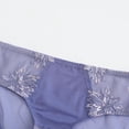 thumbnail image 3 of Underwear Women Pack Underwear French Thin Mesh Lace Panties Womens Sheer Low Waist Bikini Underpants Purple L, 3 of 5