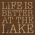 thumbnail image 2 of Grey, Jace 20x20 Gold Ornate Wood Framed with Double Matting Museum Art Print Titled - Better at the Lake, 2 of 4