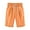 Orange, variant on Yievot Women's Summer Casual Long Shorts Drawstring Elastic Waist Athletic Workout Shorts with Pockets