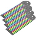 thumbnail image 3 of 4Pcs Multi Color Highlighter Tape Fluorescent Page Marker For Reading Accessories, 3 of 8