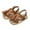 Brown, variant on PINQI Baby Kids Flat Footbed Wide Sandals Childrens Boys Girls Open Toe Leather Soft Strap Shoes Summer Outdoor Barefoot Shoes