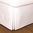 thumbnail image 1 of Fresh Ideas FRE23614WHIT05 14 in. Microfiber Bed Skirts  White - Cal King, 1 of 1
