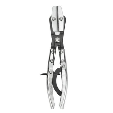 Hose Pinch Off Plier With Ratcheting Jaws - 360° Swiveling For Radiator & Coolant Pipe Repair