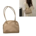 thumbnail image 4 of Bolso de hombro con correas dobles para mujer, bolso de moda para compras al aire libre, 4 of 8