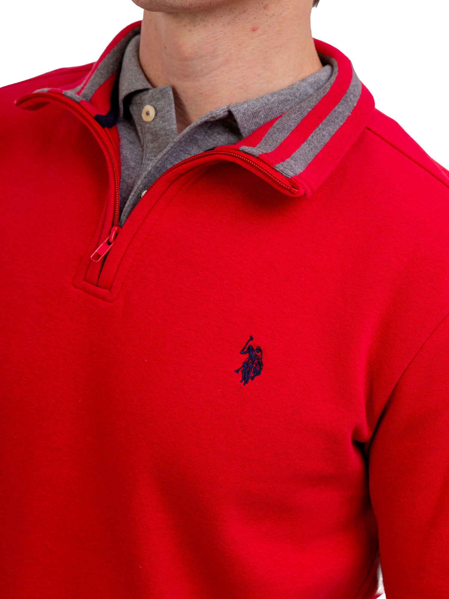 U.S. Polo Assn. Men s Quarter Zip Walmart