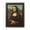 Walnut, variant on Mazevoo | Mona Lisa Framed | Leonardo Da Vinci | Reproduction Canvas Print