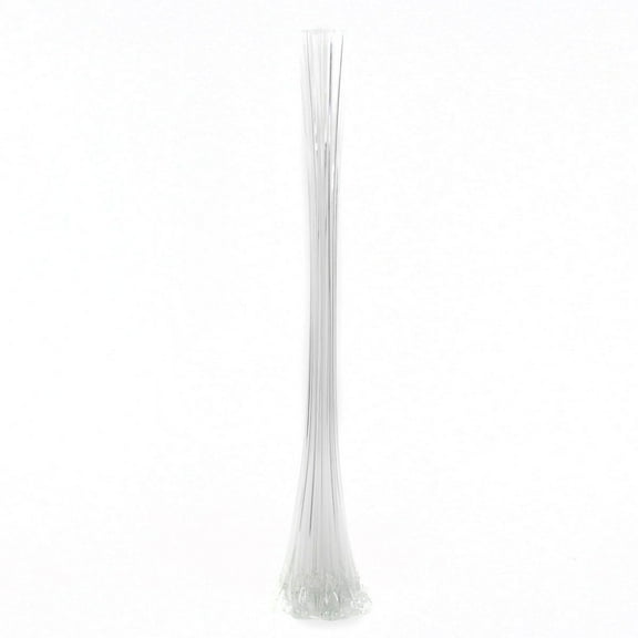 1 PC Bubble Bottom Eiffel Tower Glass Vase Clear for Wedding Centerpiece 24" - Clear