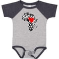 thumbnail image 3 of Inktastic Black History Month Ink Print African Heart Boys or Girls Baby Bodysuit, 3 of 5