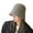 Khaki_One Size, variant on HUANLEDASH Women Winter Bucket Hat Thick Solid Color Soft Sun UV Protection No Brim Deep Windproof Cold Resistant Foldable Hat Lady Cap Outdoor Headwear