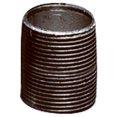 thumbnail image 2 of Close Nipple Anvil Beck de acero galvanizado MPT de 1-1/4 pulgadas, 2 of 2