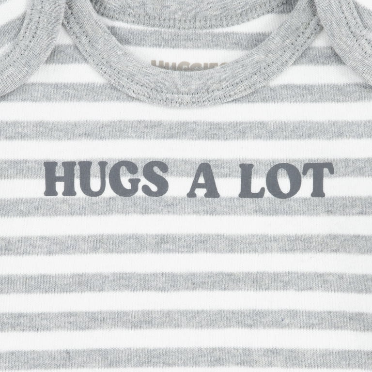 Huggies Baby Boy Organic Cotton Bodysuits, 3-Pack photo 7