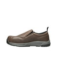 thumbnail image 3 of FSI Nautilus 1657 Mens Brown Leather Slip-On ESD Work Shoe Carbon Safety Toe, 3 of 7