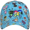 thumbnail image 2 of Dandys World Cap Printed Adjustable Baseball Hat Fan Cap for Men Women, 2 of 6