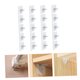 thumbnail image 5 of unbranded 20Ud Clips Transparentes Para Estante Sin Clavos De PVC Para Uso En Gabinetes Y Organizador, 5 of 8