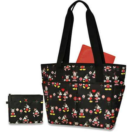 Disney Minnie Mouse/Mickey Mouse 3-Piece Diaper Bag Set - www.lvbagssale.com