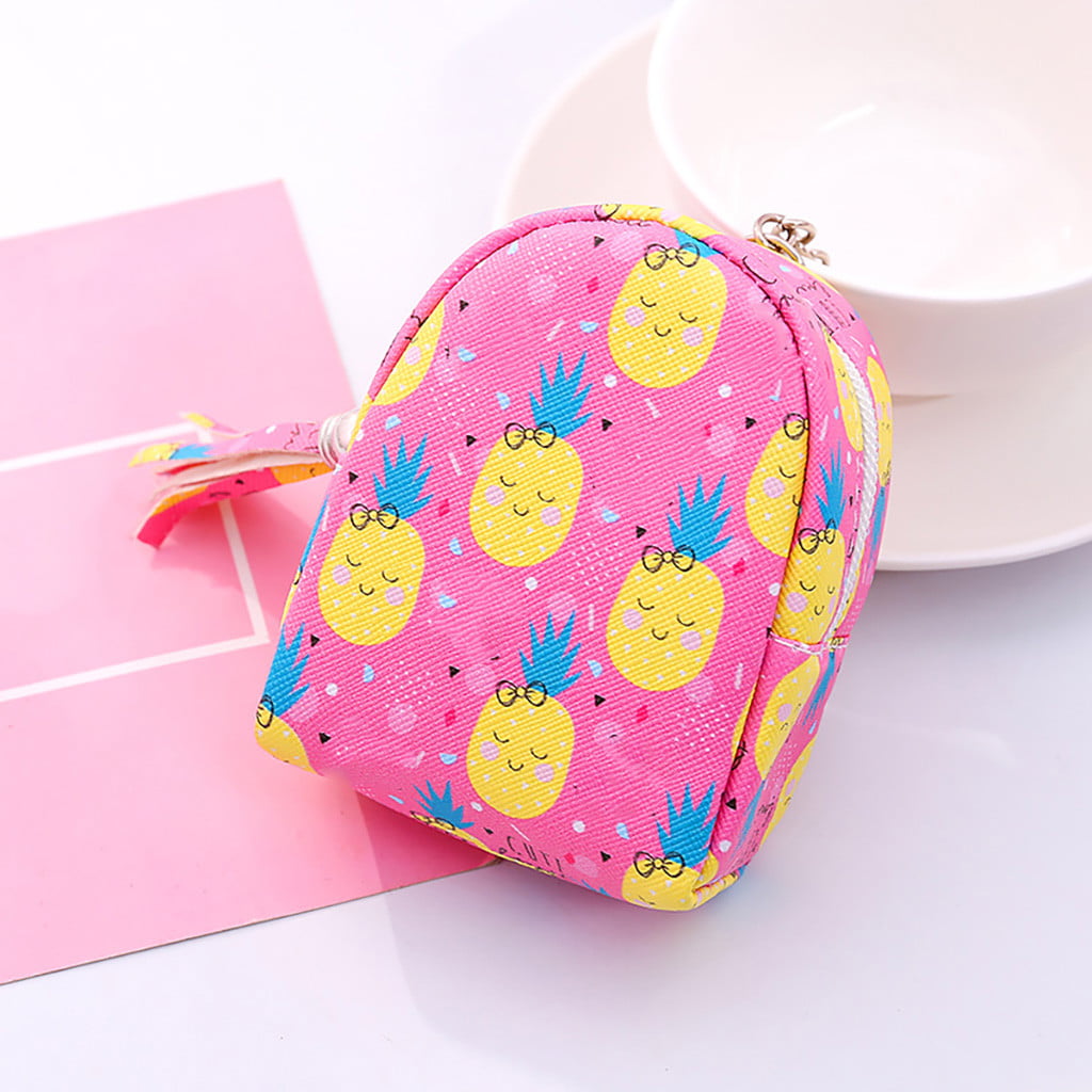 Small Cute Coin Purse Tassel Pendant Backpack Shape Keychain Bag Accessories - www.bagssaleusa.com ...