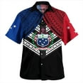 thumbnail image 5 of Camisetas estampadas tribales de cultura polinesia del país con estampado 3D para hombres, camisas de verano de manga corta para hombres, ropa de calle de un solo botón para hombres, 5 of 5