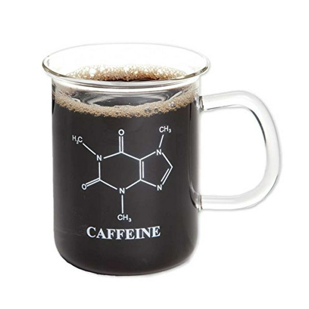 ComputerGear Laboratory Beaker Coffee Mug Caffeine Molecule Science