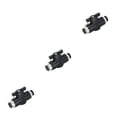 thumbnail image 1 of Speravity Conector de junta rápida Válvula de mano de buen sellado Válvula de bola manual de resistencia de alta presión flexible Negro limitador de Type1 NO1, 1 of 6