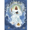 thumbnail image 1 of Pintura de diamantes 5D DIY figuras religiosas Full Round Drill Rhinestone Tmvgtek decoración de arte en el hogar, 1 of 9