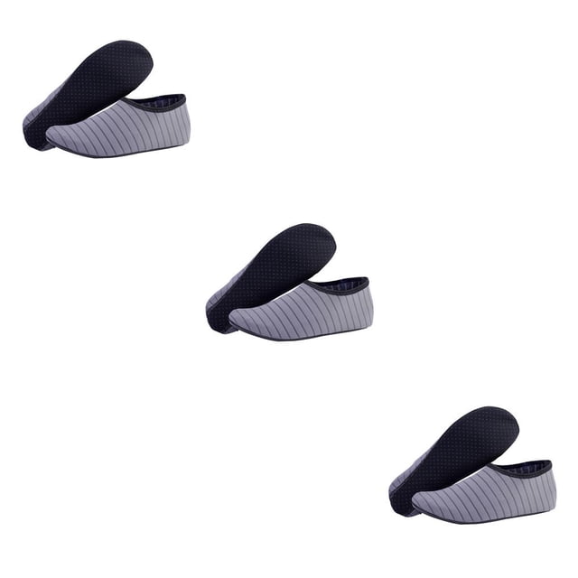 Greeniant 1 par de zapatos de playa antideslizantes de secado rápido calcetines descalzos Surf Drafting Underwater adultos niños gris M Type1 NO1