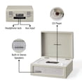 thumbnail image 3 of Reproductor de CD portátil Crosley CR3517A-DU con Bluetooth y radio FM, 3 of 9